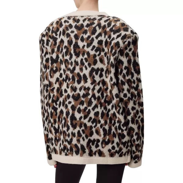 Ronny Kobo Womens Parmida CardiganLeopard