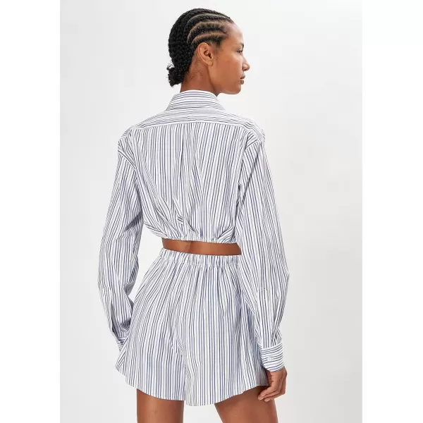 Ronny Kobo womens Jaymee ShortBlue White Stripe