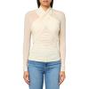 imageRonny Kobo Womens Saima Long Sleeve TopEcru