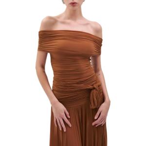 imageRonny Kobo Womens Off The Shoulder Blanchet Top