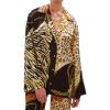 imageRonny Kobo Womens Animal Print Long Sleeve Valentina TopMulti