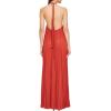 imageRonny Kobo Womens Halter Crystal Maxi DressRust