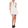 imageRonny Kobo Womens Poplin Tuberose Mini DressWhite