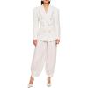 imageRonny Kobo Womens Tailored Linen Cosette BlazerWhite