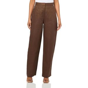 imageRonny Kobo Womens Straight Leg Linen Teresa PantBasalt