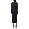 imageRonny Kobo Womens Afra Maxi Long Sleve DressNavy
