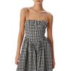 imageRonny Kobo Womens Barrett Gingham Maxi DressBlackWhite