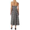 imageRonny Kobo Womens Barrett Gingham Maxi DressBlackWhite