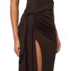 imageRonny Kobo Womens Crystal Sleeveless DressChocolate Brown