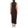 imageRonny Kobo Womens Crystal Sleeveless DressChocolate Brown