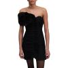 imageRonny Kobo Womens Daniel Strapless Mini DressJet Black