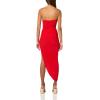 imageRonny Kobo Womens Halter Cerva Mini DressFiery Red