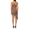 imageRonny Kobo Womens Izel Mini DressCocoa Ecru Stripe