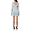 imageRonny Kobo Womens Kya Long Sleeve Mini DressGlacier