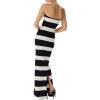 imageRonny Kobo Womens Lehua Maxi DressBlackWhite
