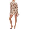 imageRonny Kobo Womens Longsleeve Print Palmero DressMuted Floral