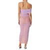 imageRonny Kobo Womens Lucia Mesh DressLavenderSherbert