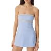imageRonny Kobo Womens Madden Sleeveless Mini DressIce Blue