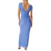 imageRonny Kobo Womens Maxena Cutout Maxi DressCornflower