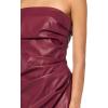 imageRonny Kobo Womens Mendez Faux Leather DressOxblood
