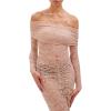 imageRonny Kobo Womens Off The Shoulder Lace Maxi Yessenia DressRose