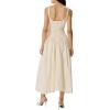 imageRonny Kobo Womens Verda Knit Maxi Combo DressEcru