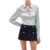 imageRonny Kobo Womens Zola Mini SkirtNavy