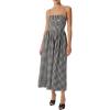 imageRonny Kobo Womens Barrett Gingham Maxi DressBlackWhite