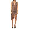 imageRonny Kobo Womens Izel Mini DressCocoa Ecru Stripe