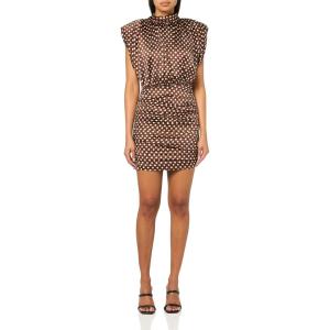 imageRonny Kobo Womens Antares Mini DressBrown Ecru