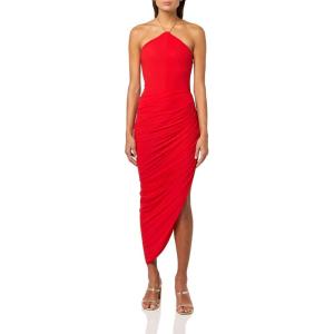 imageRonny Kobo Womens Halter Cerva Mini DressFiery Red