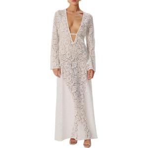 imageRonny Kobo Womens Landon Lace Maxi DressWhite