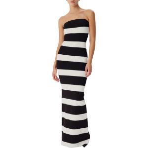 imageRonny Kobo Womens Lehua Maxi DressBlackWhite