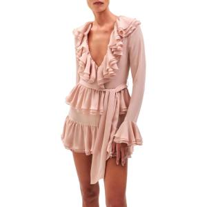 imageRonny Kobo Womens Longsleeve Print Palmero DressRose