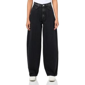 imageRonny Kobo Womens Naomi Wide Leg Balloon JeanCharcoal Wash