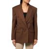 imageRonny Kobo Womens Ronny Kobo Womens Blazer Augustine Blazer BrownBrown