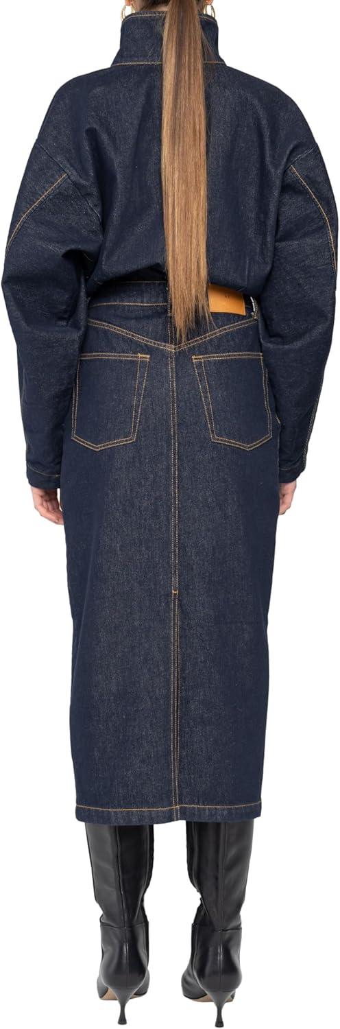 imageRonny Kobo Womens Global Brand Best Known for Its Standout Prints Upscale Versatility ampamp Timeless SilhouettesDark Wash