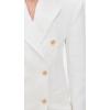 imageRonny Kobo Womens Tailored Linen Cosette BlazerWhite