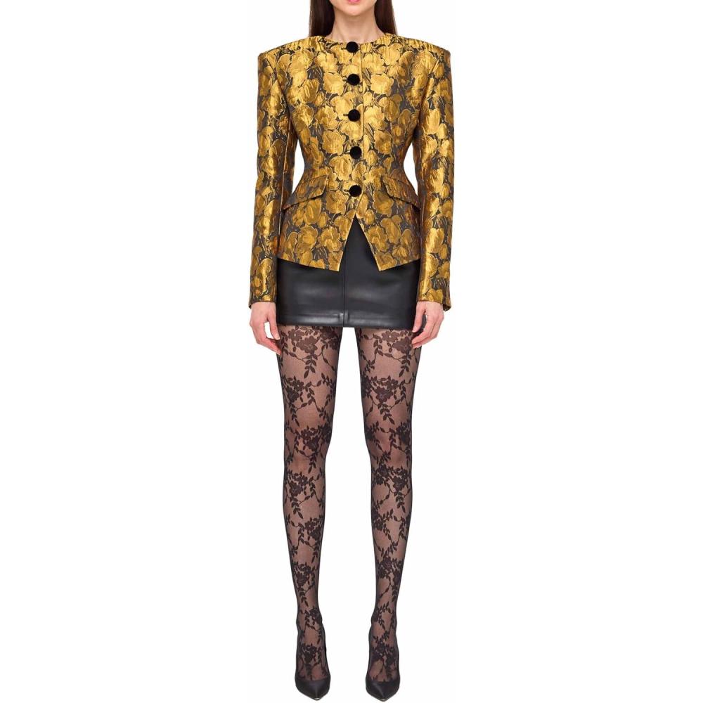 imageRonny Kobo Womens Wanda BlazerGold