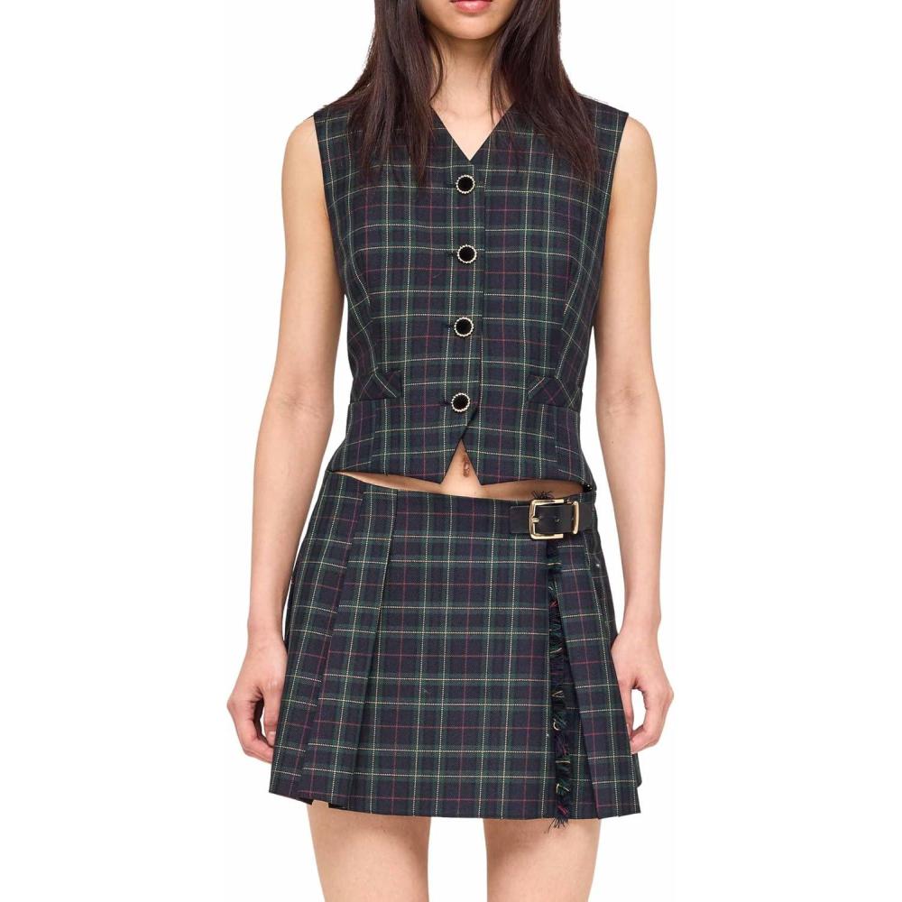 imageRonny Kobo womens Lily VestGreen