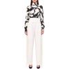imageRonny Kobo Womens Enid BlouseBlackIvory