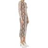 image:imageRonny Kobo Womens Flume TopSnake Print Natural Multi