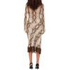 image:imageRonny Kobo Womens Klaire TopSnake Print Natural Multi