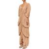 image:imageRonny Kobo Womens Ronny Kobo Womens Maxi Damier DressNude