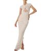 image:imageRonny Kobo Womens Maxi Jolie DressOffwhite