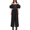 image:imageRonny Kobo Womens Parachute Linen Dickens PantBlack