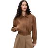 image:imageRonny Kobo Womens Samson Leather JacketTobacco