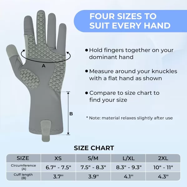 KastKing Sol Armis Pro UPF50 Fishing Gloves QuickDryFull Finger UV Protection Gloves Sun Protection Gloves Men Women for OutdoorHuntingDark Gray