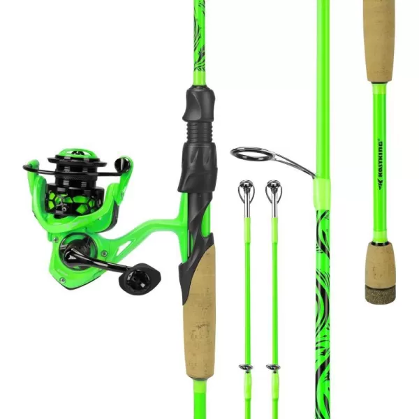 KastKing Zephyr Dualtip Fishing Rod  Reel Combo Dual Tips Section for Different Powers IM6 Graphite 2Pc Blanks KastFlex Technology Rubber Cork Handle Integrate Hook Keeper 8 ModelsSpin 50 Ul L Dualtips Rod 1000 Reel