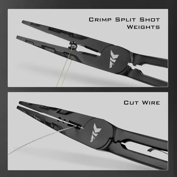 KastKing Paradox 11 Pistol Grip Fishing Pliers  SaltwaterResistant Fishing Gear S45C Carbon Steel Fishing Tools Ergonomic Nonslip Handle MultiFunctional Tool with Wire Cutter and CrimpingKastKing Paradox 11 Pistol Grip Fishing Pliers  SaltwaterResistant Fishing Gear S45C Carbon Steel Fishing Tools Ergonomic Nonslip Handle MultiFunctional Tool with Wire Cutter and Crimping